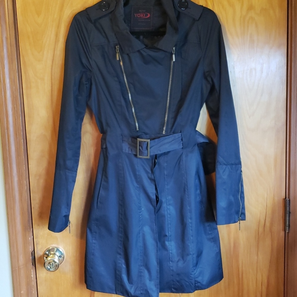 Black spring jacket